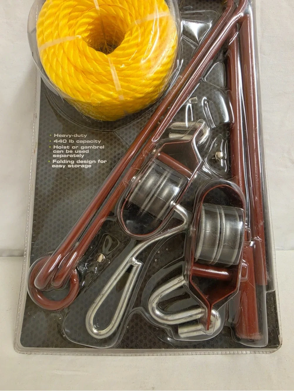 Allen 181A Hoist & Gambrel Kit 440 lb Capacity Folding Game Deer New